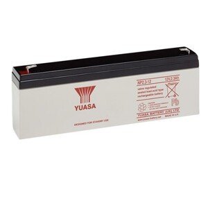 Staniční (záložní) baterie YUASA NP2.3-12,  2,3Ah, 12V