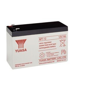 Staniční (záložní) baterie YUASA NP7-12,  7Ah, 12V