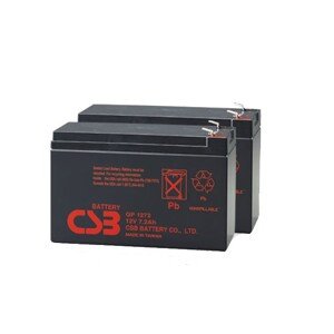 CSB GP1272 F2 12V 7,2Ah APC RBC32