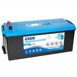 Exide Dual AGM 12V 140Ah 700A EP1200