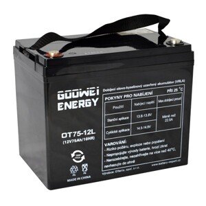 GOOWEI ENERGY OTL75-12 75Ah 12V