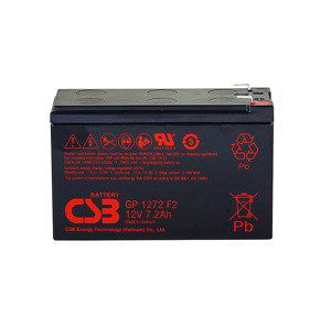 CSB GP1272 F2 12V 7,2Ah APC RBC110