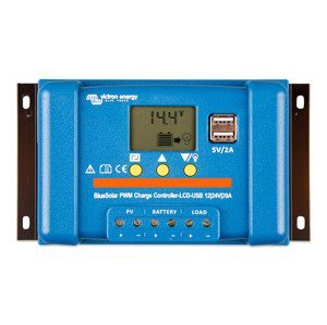 Victron BlueSolar PWM-LCD&USB 12/24V 20A SCC010020050