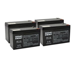Baterie pro UPS (4x Goowei Energy OT7.2-12 F2)