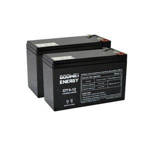 Baterie pro UPS (2x Goowei Energy OT9-12)