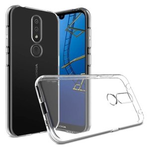 Silikonový obal Nokia 4.2 průhledný