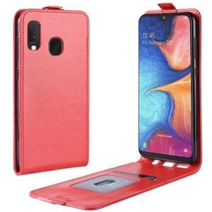 Vyklápěcí pouzdro Samsung Galaxy A20e červené
