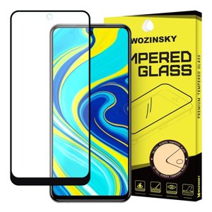 3D Tvrzené sklo Xiaomi Redmi Note 9S černé