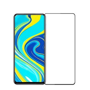 3D Tvrzené sklo Xiaomi Redmi Note 9 Pro černé