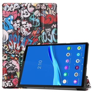 ART zaklapovací kryt Lenovo Tab M10 Plus (TB-X606F / TB-X606L / ZA5T0081CZ / ZA5V0206CZ) GRAFFITI