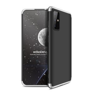 360° Ochranný kryt Samsung Galaxy S20 Plus černý-stříbrný