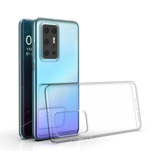 Silikonový kryt Huawei P40 Pro průhledný