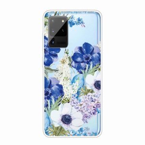 ART Silikonový kryt Samsung Galaxy Note 20 BLUE WHITE ROSES
