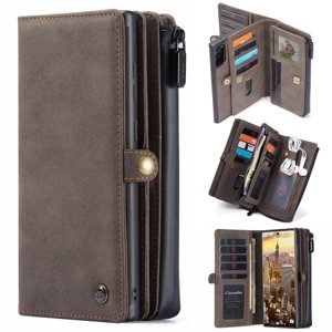 WALLET Ochranný kryt s peněženkou 2v1 pro Samsung Galaxy Note 20 hnědý