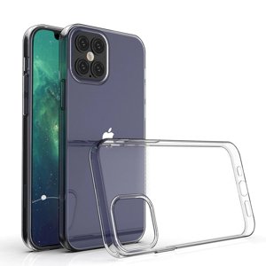 Silikonový kryt Apple iPhone 12 Pro Max průhledný