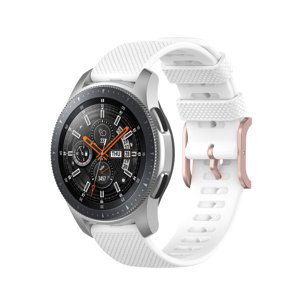 Řemínek Samsung Galaxy Watch 3 45mm / Galaxy Watch 46 mm bílý