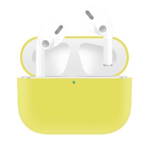 SILICONE Obal pro Apple AirPods Pro žlutý