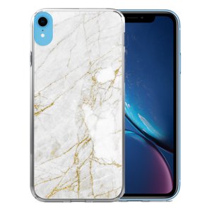 MY ART Ochranný kryt Apple iPhone X / XS WHITE STONE (011)