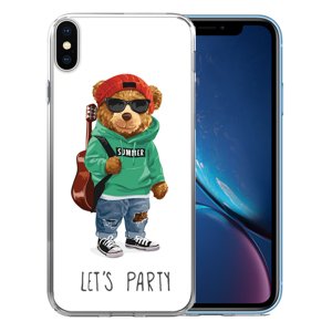 MY ART Ochranný kryt Apple iPhone XR BEAR (008)