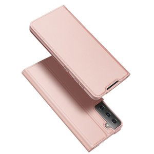 DUX Peňaženkový kryt Samsung Galaxy S21 Plus 5G růžový