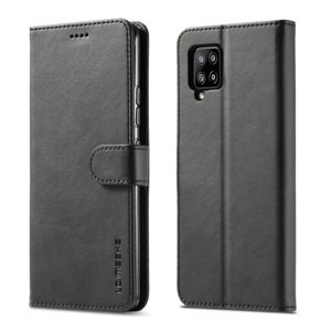 IMEEKE Peňaženkový kryt Samsung Galaxy A42 černý