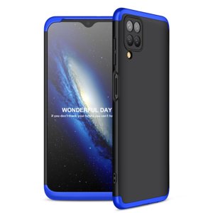 360° Ochranný kryt Samsung Galaxy A12 / M12 černý-modrý