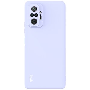 IMAK RUBBER Gumový kryt Xiaomi Redmi Note 10 Pro světlemodrý