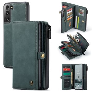 WALLET Ochranný kryt s peněženkou 2v1 pro Samsung Galaxy S21 FE 5G modrý