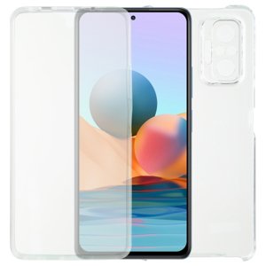 Ochranný oboustranný obal Xiaomi Redmi Note 10 Pro průhledný