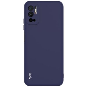 IMAK RUBBER Gumový kryt Xiaomi Redmi Note 10 5G / Poco M3 Pro tmavomodrý