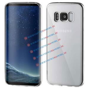 METALLIC Silikonový kryt Samsung Galaxy S8 Plus stříbrný