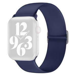 ELASTIC Řemínek Apple Watch Ultra 1 / 2 (49mm) / 9 / 8 / 7 (45mm) / 6 / SE / 5/4 (44mm) / 3/2/1 (42mm) modrý