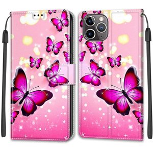 ART Peňaženkový kryt pro Apple iPhone 11 Pro BUTTERFLIES