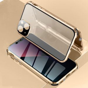 Magnetický obal 360 Apple iPhone 13 zlatý
