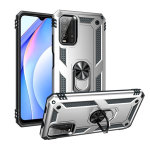 RING Ochranný obal pro Xiaomi Redmi 9T stříbrný