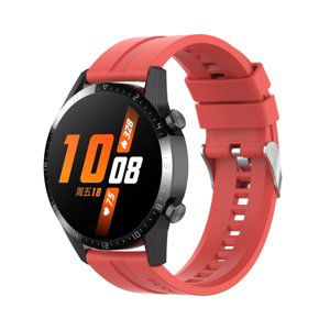 SILICONE Řemínek Huawei Watch GT 3 46mm / GT 3 SE / GT Runner červený