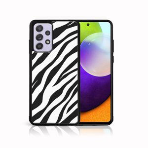 MY ART Silikonový kryt Samsung Galaxy A72 ZEBRA (049)