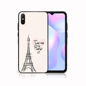 MY ART Silikonový obal Xiaomi Redmi 9A/9AT PARIS (057)