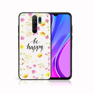 MY ART Silikonový obal Xiaomi Redmi 9 BE HAPPY (019)