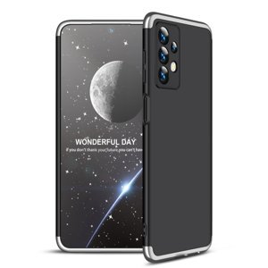 360° Ochranný kryt Samsung Galaxy A23/A23 5G černý-stříbrný