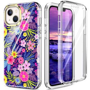 DUAL ART Odolný kryt pro Apple iPhone 13 mini FLORA L