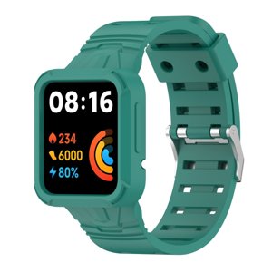 GLACIER Ochranné pouzdro s řemínkem Xiaomi Redmi Watch 2 Lite zelené