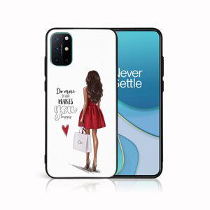 MY ART Ochranný obal OnePlus 8T -RED DRESS (137)