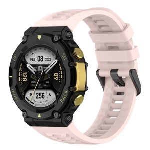 SILICONE Řemínek pro Amazfit T-Rex 2 růžový