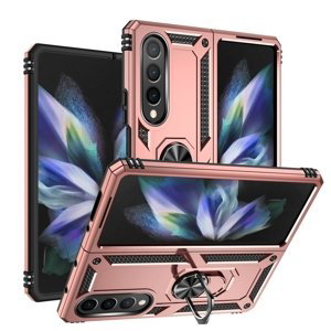 RING Obal s držákem pro Samsung Galaxy Z Fold4 5G růžový