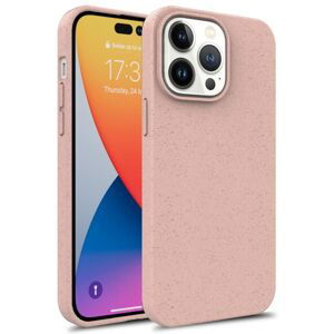 ECO RUBBER Ochranný obal Apple iPhone 14 Pro růžový