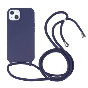 ROPE Kryt se šňůrkou Apple iPhone 14 Plus modrý