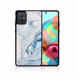 MY ART Ochranný obal Samsung Galaxy A71 -LIGHT BLUE (149)