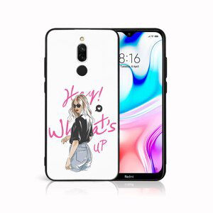 MY ART Ochranný obal Xiaomi Redmi 8 -WHATSUP (132)