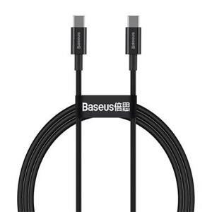 BASEUS CAT YS-B01 100W Kabel USB Type-C - USB Type-C 1m černý